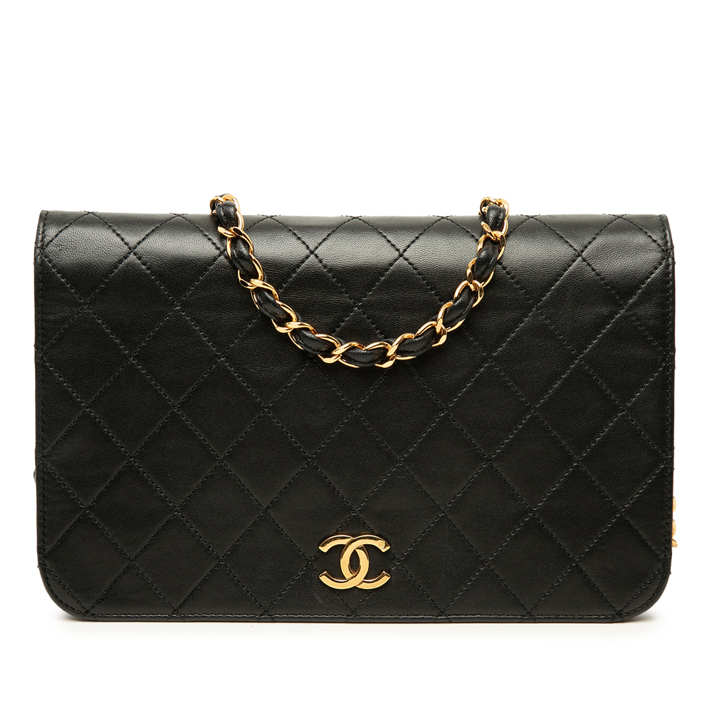 Pre-Loved Chanel Medium CC Quilted Lambskin Full Flap